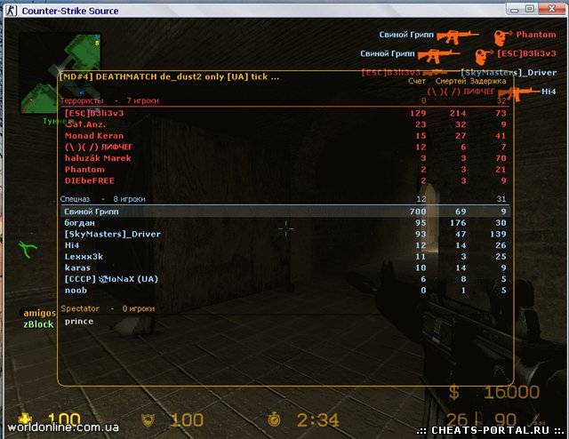 Aimbot для CSS