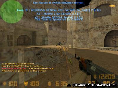 GarenaWorld WallHack v2.0 для CS 1.6